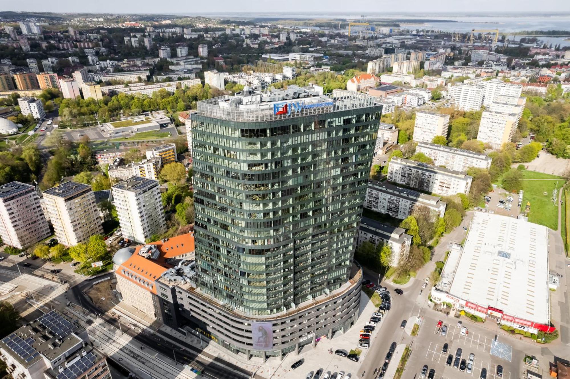 Hanza Tower No 628 - 6th Floor, Balcony, Swimming Pool Apartment Szczecin
